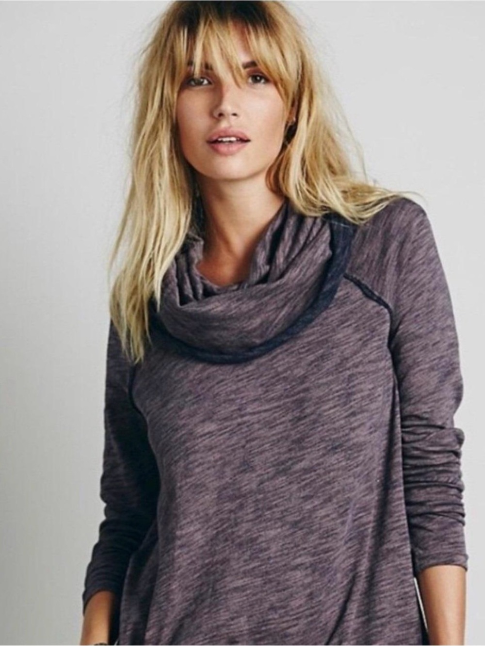 Free People FP Beach Cocoon Cowl Neck Pullover